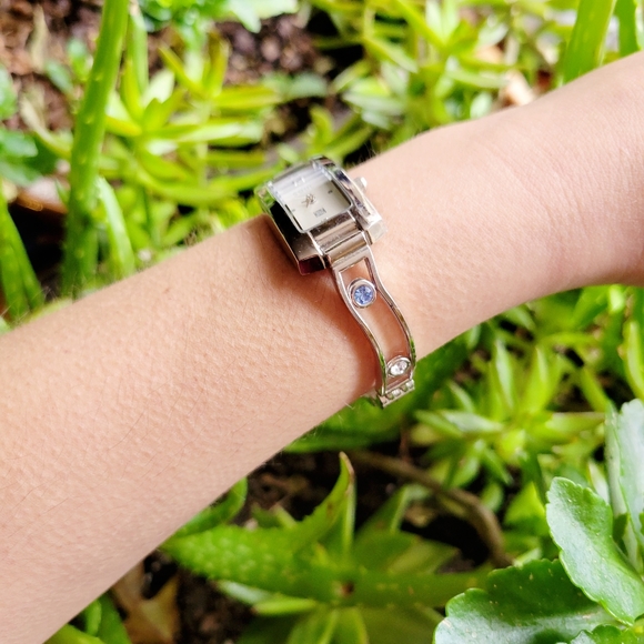 Classic Silver Rhinestone Next Watch - Picture 7 of 10